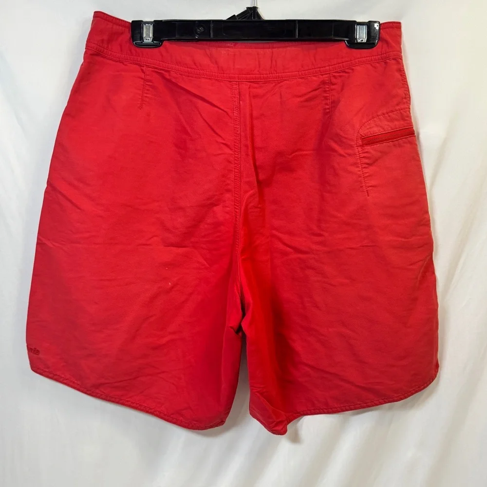Patagonia Men’s Orange Board Shorts – Swim Trunks Size 33